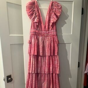 Saylor pink dress size Small